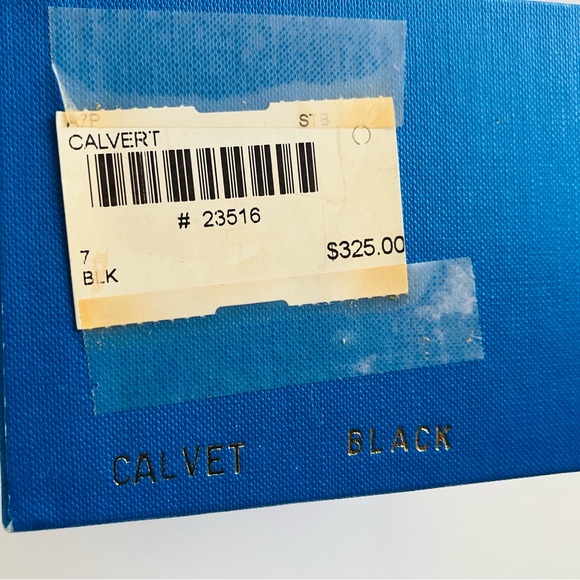 Something Bleu Black Mesh Gold Yellow Ball Pump Heels Peep Toe Italy Size 7 - Picture 8 of 16